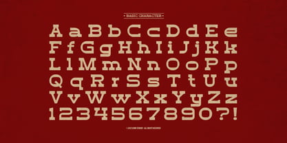 Rusty Duty Font Poster 10