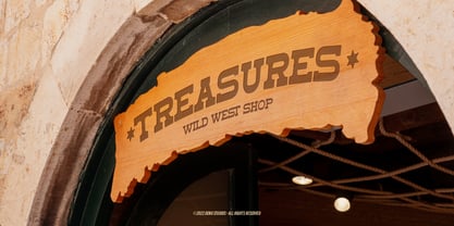 Rusty Duty Font Poster 9