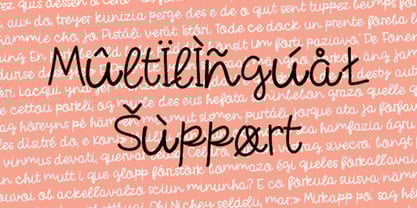 Notebooked Font Poster 3