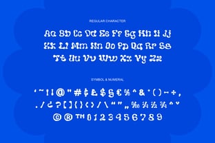 Moopins Font Poster 2