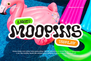Moopins Font Poster 1
