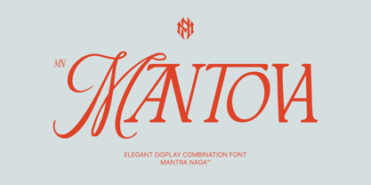 MN Mantova Font Poster 1