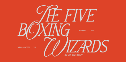 MN Mantova Font Poster 3