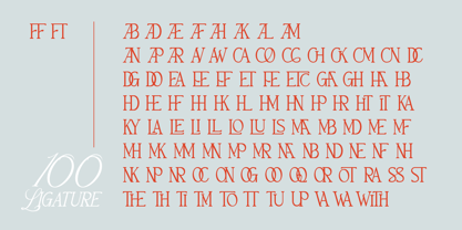 MN Mantova Font Poster 9