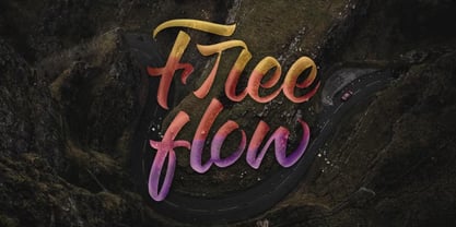 Baling Ink Font Poster 3