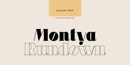 Mindely Font Poster 3