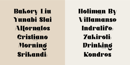 Mindely Font Poster 6