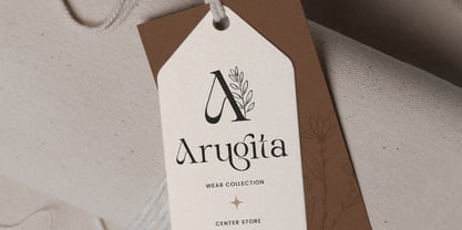 Nirage Font Poster 8