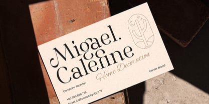 Nirage Font Poster 6