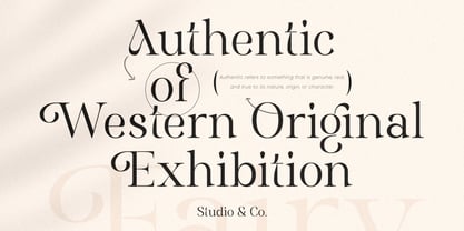 Nirage Font Poster 4