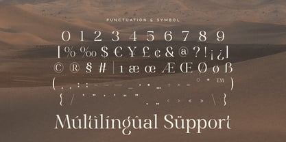 Nirage Font Poster 13