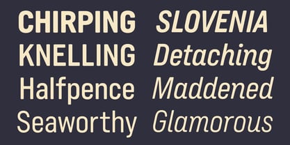 GW Rounbrew Font Poster 8