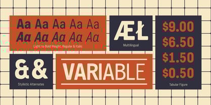 GW Rounbrew Font Poster 2