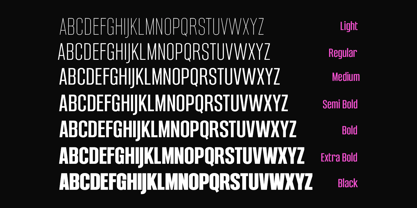 Bondia Font Poster 9