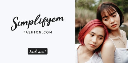 FA Fierra Rose Font Poster 2