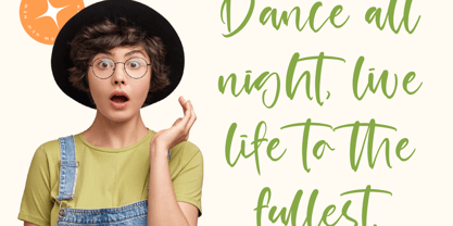 Satisfy Quirky Font Poster 10