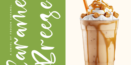 Satisfy Quirky Font Poster 7