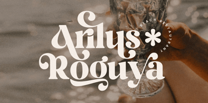 Brown Orange Font Poster 7