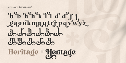 Brown Orange Font Poster 8