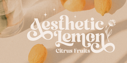 Brown Orange Font Poster 5