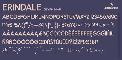 Erindale Font Poster 3