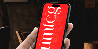 Bumteg Font Poster 5