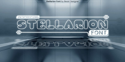 Stellarion Font Poster 1