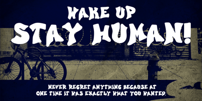 Coretan Tembok Font Poster 4