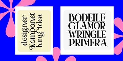 Glower Font Poster 2