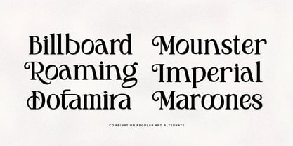 Glower Font Poster 6