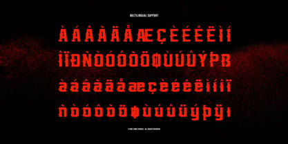 Heat Road Font Poster 11