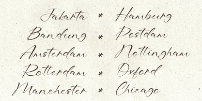 Lucia Arditsy Font Poster 8