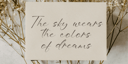 Lucia Arditsy Font Poster 6