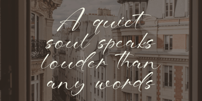 Lucia Arditsy Font Poster 2