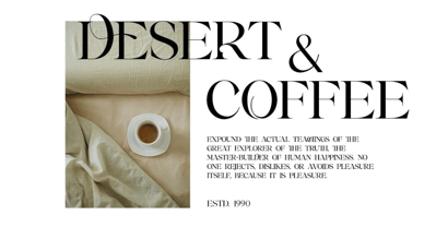 OCTAGONS POINT Font Poster 3