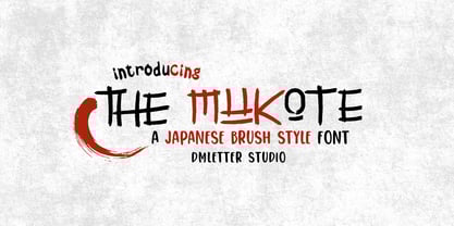 The Mukote Font Poster 1