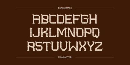 Nerog Gothic Font Poster 8