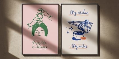 Classic Stories Font Poster 11