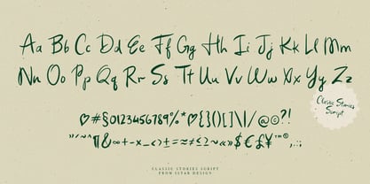 Classic Stories Font Poster 6