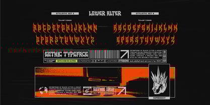 Sad Rock Font Poster 13