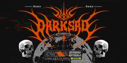 Sad Rock Font Poster 9