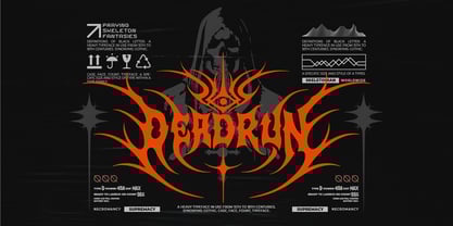 Sad Rock Font Poster 2