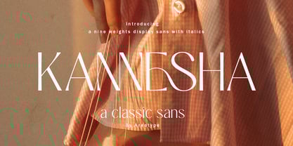 Kannesha Font Poster 1