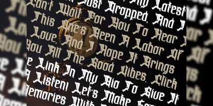 Noxfreatus Font Poster 8