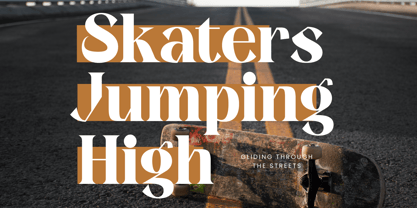 Kavare Font Poster 11