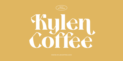 Kavare Font Poster 2