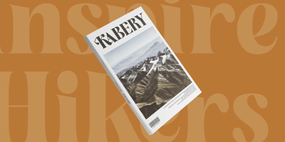 Kavare Font Poster 5