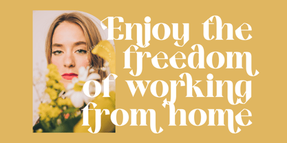 Kavare Font Poster 10