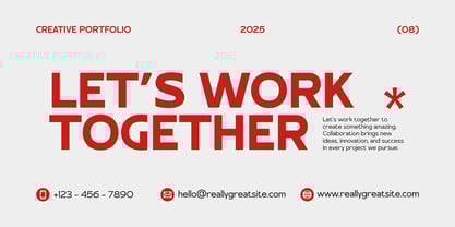 Rapvyh Variable Font Poster 7