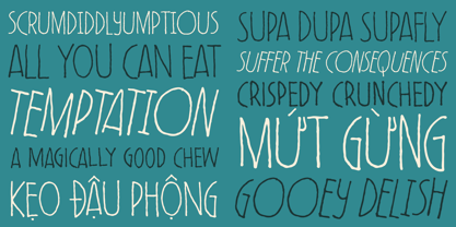 Petey Skiffle Font Poster 5